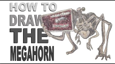 how to draw mega horn.